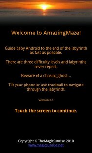 AmazingMaze Lite 2.4. Скриншот 1