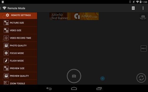 Camera Remote 3.0.5. Скриншот 2