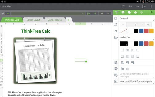 ThinkFree Office 6.5.140429. Скриншот 6