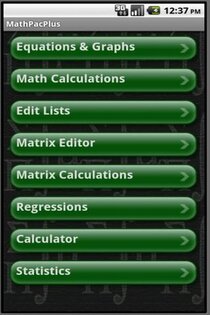 MathPac+ Graphing Calculator 11.1. Скриншот 1