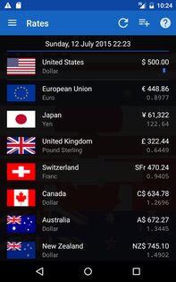 Курсы Валют 2.8.1. Скриншот 2
