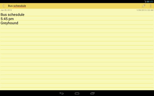 ColorNote 4.7.9. Скриншот 11