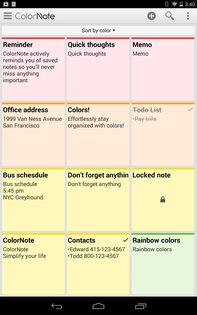 ColorNote 4.7.9. Скриншот 19