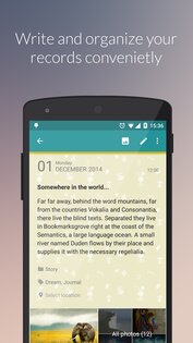Diaro – ежедневник, дневник с замком 3.93.3. Скриншот 2