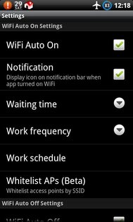 Auto WiFi Toggle 1.6.5. Скриншот 3