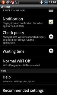 Auto WiFi Toggle 1.6.5. Скриншот 6