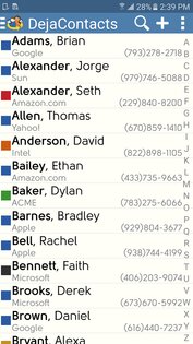 DejaOffice 4.4.61. Скриншот 2