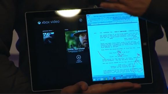 Текстовая трансляция презентации Microsoft Surface