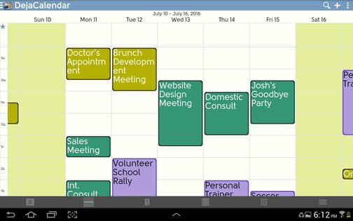 DejaOffice 4.4.61. Скриншот 9