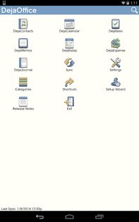 DejaOffice 4.4.61. Скриншот 14