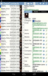 DejaOffice 4.4.61. Скриншот 17