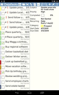 DejaOffice 4.4.61. Скриншот 18