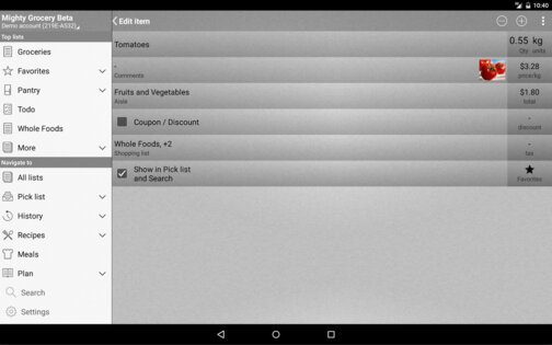 Mighty Grocery Free Free 4.0.151. Скриншот 10