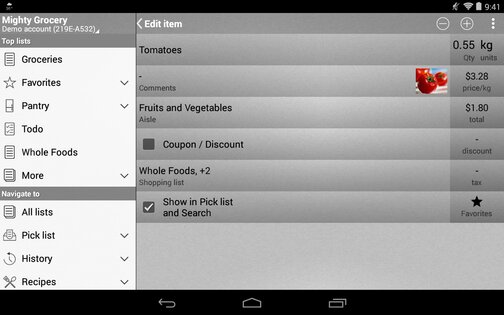 Mighty Grocery Free Free 4.0.151. Скриншот 15
