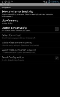 Proximity Screen Off 4.8. Скриншот 8