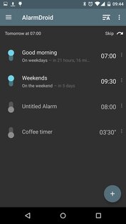 AlarmDroid 2.5.10. Скриншот 2