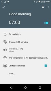 AlarmDroid 2.5.10. Скриншот 6