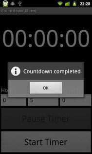Countdown Alarm++ 1.1.0. Скриншот 2
