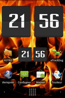 Flip Clock 0.1.1.11. Скриншот 1