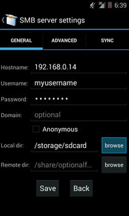 AndSMB 4.7. Скриншот 2