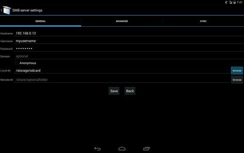AndSMB 4.7. Скриншот 12