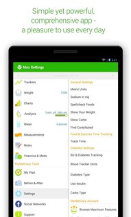 MyNetDiary – счётчик калорий 9.6.3. Скриншот 22