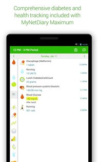 MyNetDiary – счётчик калорий 9.6.3. Скриншот 23