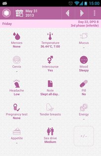 OvuView 4.3.5. Скриншот 3