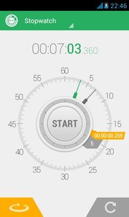 Hybrid Stopwatch & Timer 3.2.92. Скриншот 2