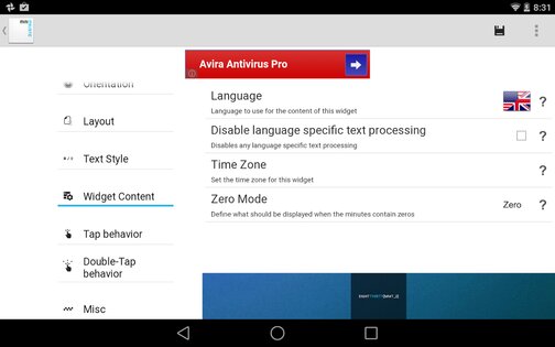 Minimalistic Text 5.0.0. Скриншот 12