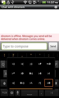 Keyboard from Android 2.3 + 1.0.15.2. Скриншот 2