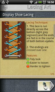 Lacing Art 1.2. Скриншот 1