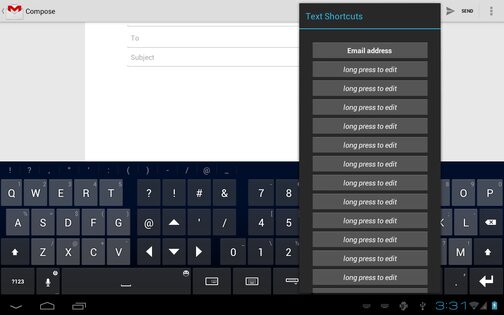 Thumb Keyboard 4.6.4.00.152. Скриншот 13
