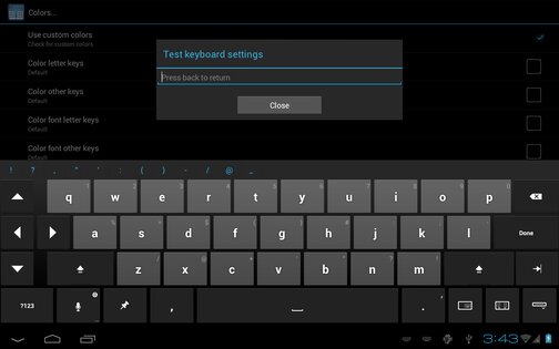 Thumb Keyboard 4.6.4.00.152. Скриншот 15