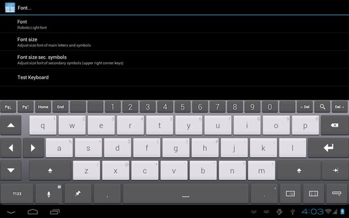 Thumb Keyboard 4.6.4.00.152. Скриншот 16