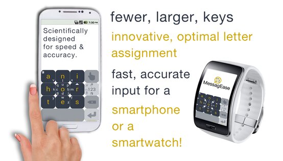 MessagEase Keyboard 14.04.00. Скриншот 2
