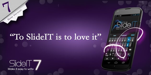 Клавиатура SlideIT 7.0. Скриншот 1