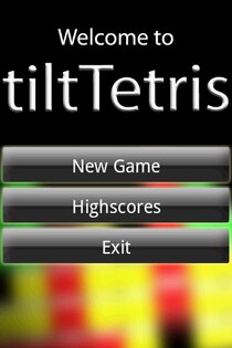tiltTetris 1.2. Скриншот 1