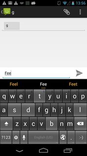 ThickButtons Keyboard 0.9.69. Скриншот 4