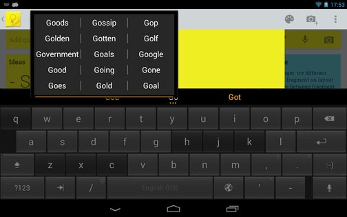 ThickButtons Keyboard 0.9.69. Скриншот 14