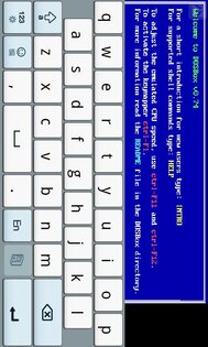 aDosBox 0.2.5. Скриншот 2