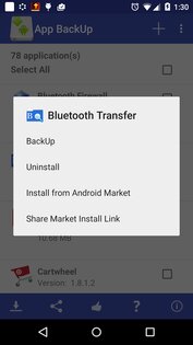 App BackUp Lite 2.1.0. Скриншот 4
