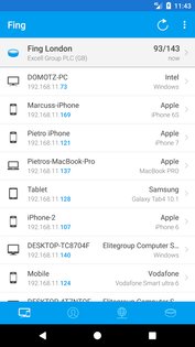 Fing – сетевые инструменты 12.11.5. Скриншот 1