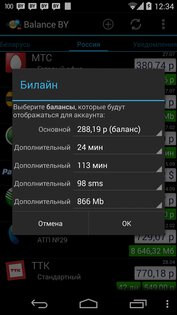 Balance BY 6.1.257. Скриншот 3