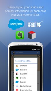 ScanBizCards 7.6.1. Скриншот 5