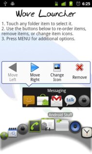 Wave Launcher 1.5.1. Скриншот 3