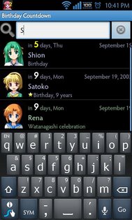 Birthday Countdown 4.0.4. Скриншот 3