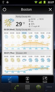 World Weather Clock Widget 9.053. Скриншот 3