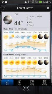 World Weather Clock Widget 9.053. Скриншот 4