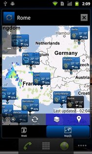 World Weather Clock Widget 9.053. Скриншот 7